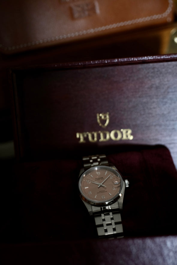 Tudor Prince Date 72000 rare Salmon dial Watch
