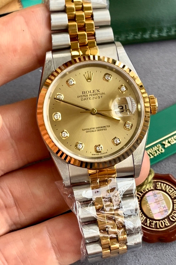 Rolex Datejust 16233 1998 Full-Set NOS