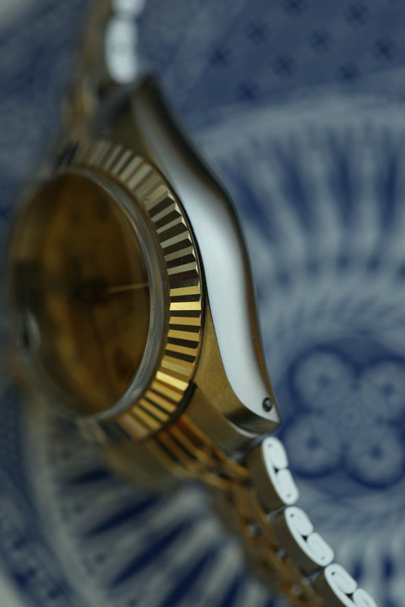 Tudor Vintage Princess Oyster Date Champagne Dial Watch Full-Set
