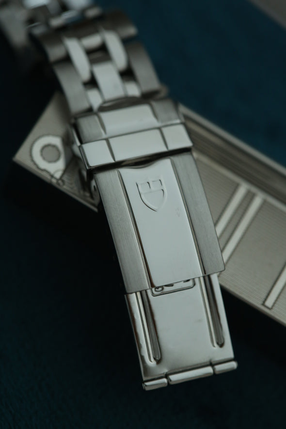 Tudor Prince Date Hydronaut 36mm rare black dial watch