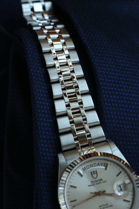 Tudor Prince Date-Day 76214 sunburst dial watch