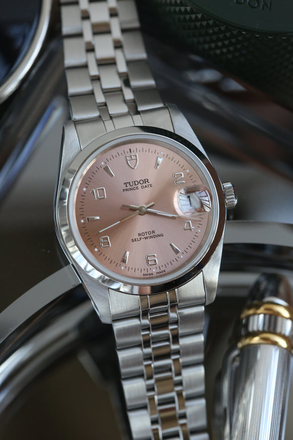 Tudor Prince Date Salmon Dial Watch