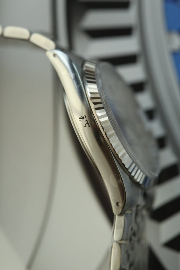 Tudor Prince Date-Day Silver Sunburst Dial NOS