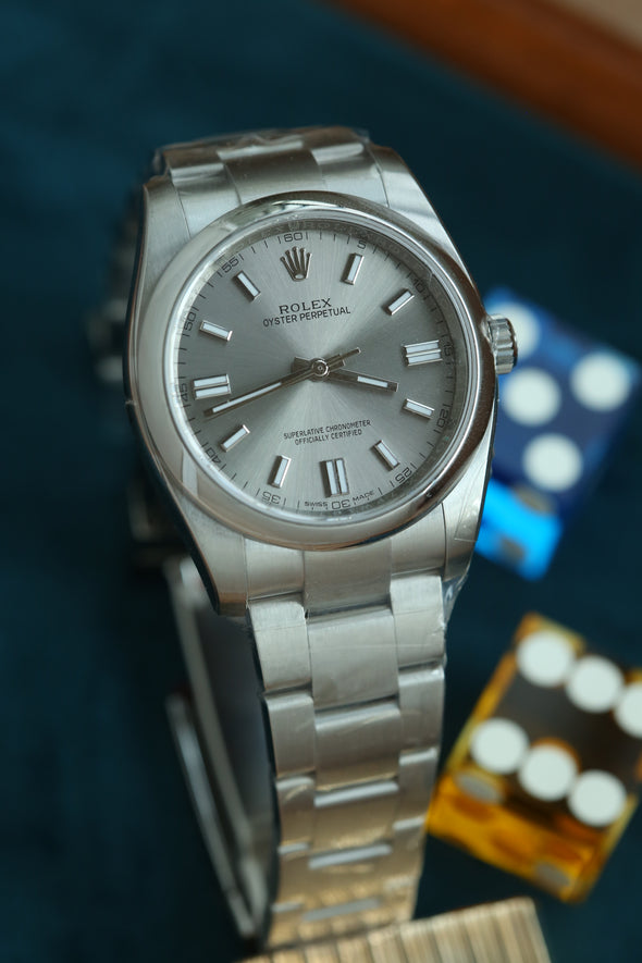 Rolex Datejust Silver Dial Watch Full-Set