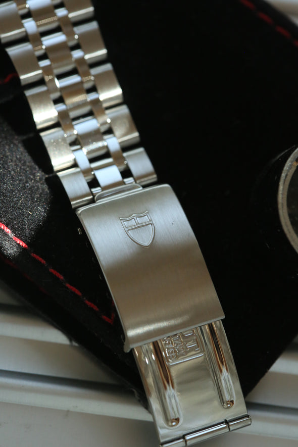 Tudor Prince Day-Date Black Dial Watch