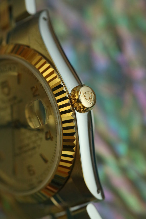 Tudor Prince Date-Day Tudor Logo Dial Watch