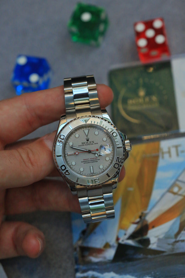 Rolex Yacht-Master 40mm 16622 full serviced by RSC with warranty remaining.