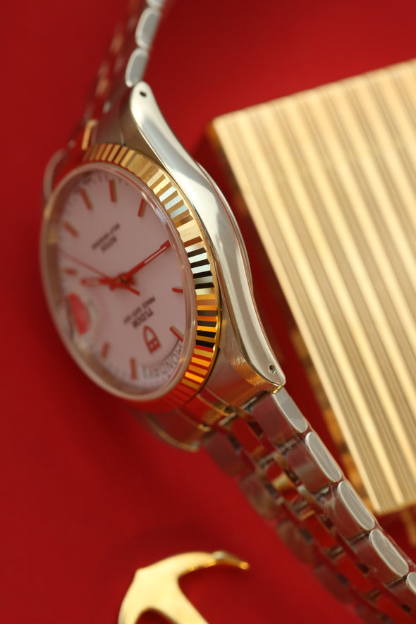 Tudor Prince Date-Day 76213 White Dial NOS