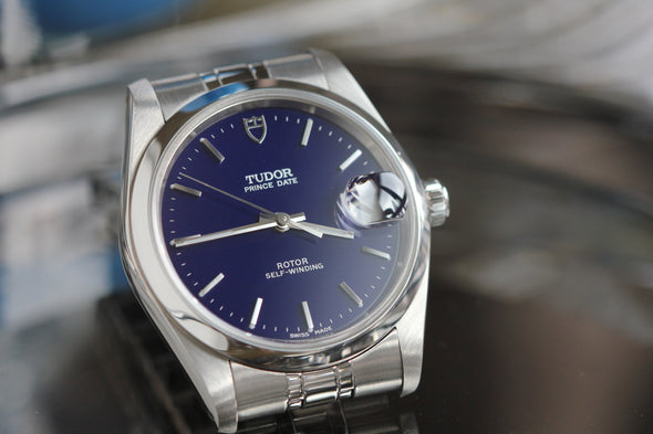 Tudor Prince Date Blue dial Watch