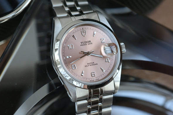 Tudor Prince Date Salmon Dial Watch