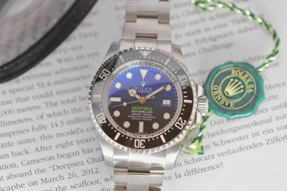 Rolex Sea-Dweller Deepsea 44mm 2018 full-set