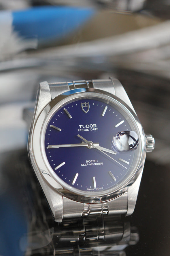 Tudor Prince Date Blue dial Watch
