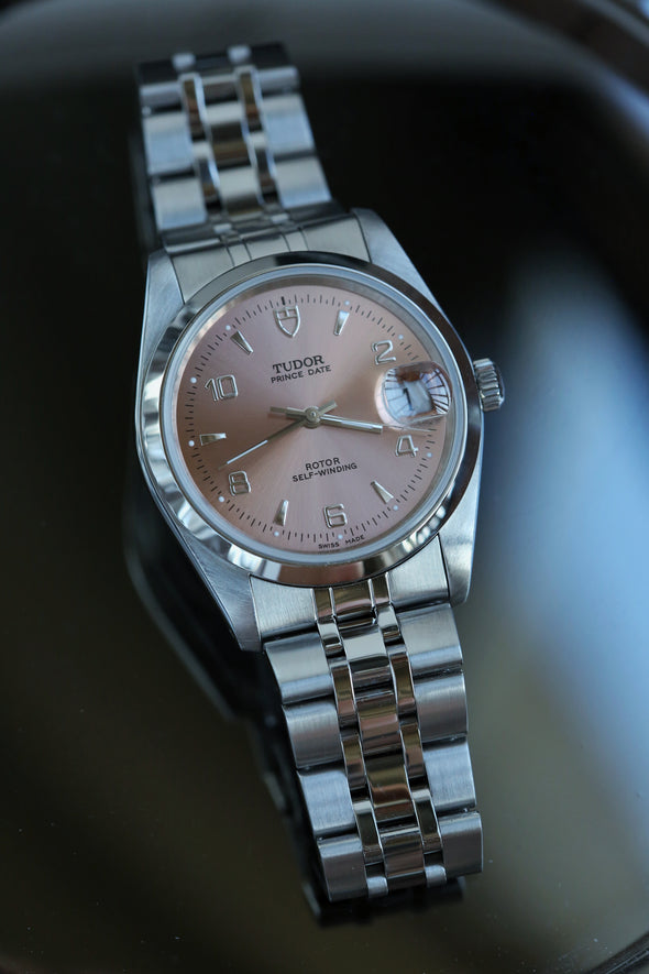 Tudor Prince Date Salmon Dial Watch