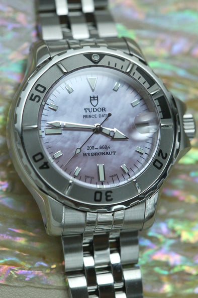 Tudor Prince Date Hydronaut Pink Mother Of Pearl Dial Watch