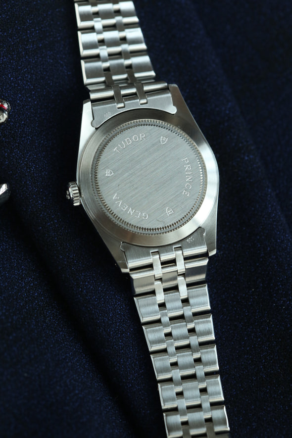 Tudor Prince Date-Day Linen dial watch