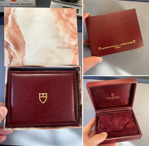 Tudor Prince Date-Day 76200 Salmon Dial Watch NOS