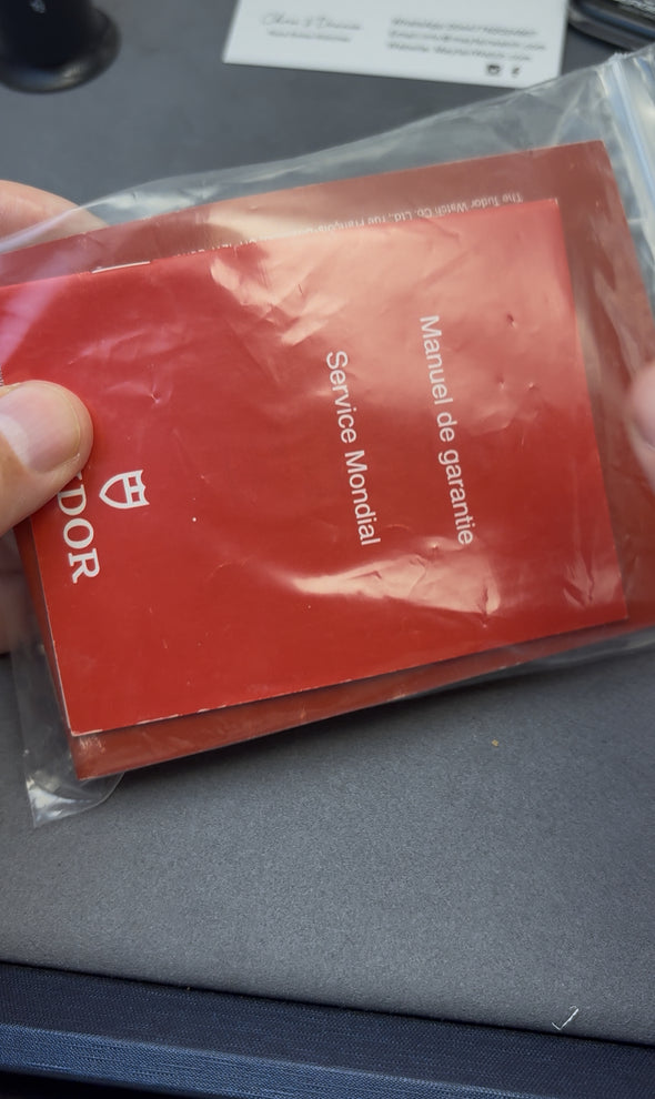 Tudor Prince Date-Day 76200 Salmon Dial Watch NOS