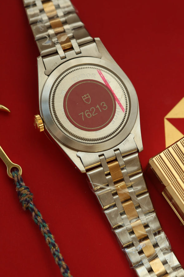 Tudor Prince Date-Day 76213 White Dial NOS