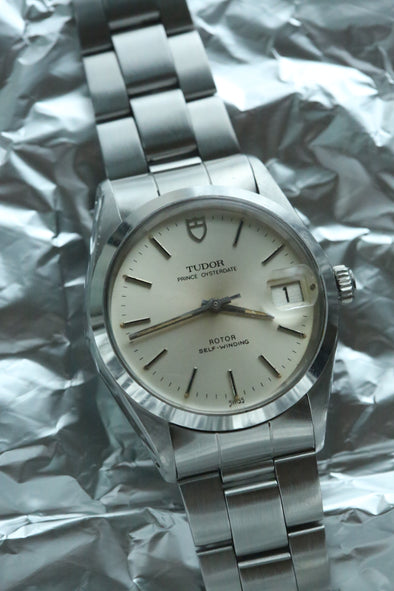 Tudor Oyster Prince Date Silver Dial Watch