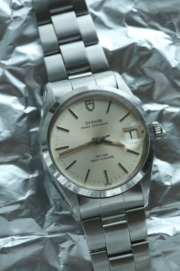 Tudor Oyster Prince Date Silver Dial Watch