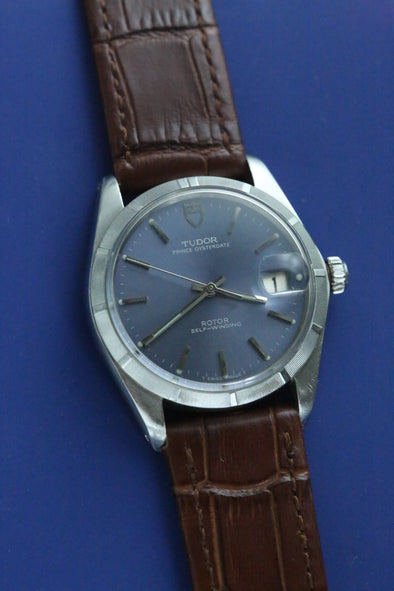 Tudor Oyster Prince Date Blue Dial Watch