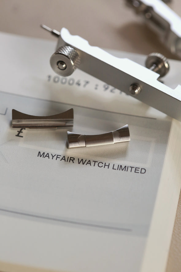 Tudor Time Silver End Links