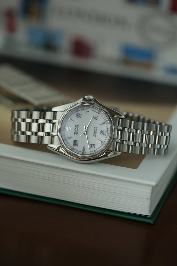 Tudor Monarch White Dial Watch