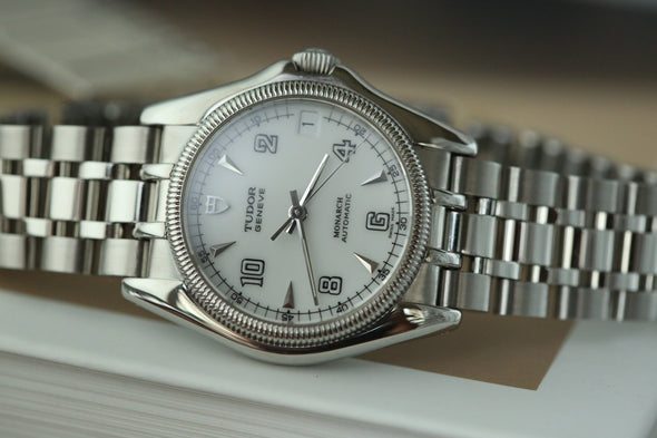 Tudor Monarch White Dial Watch