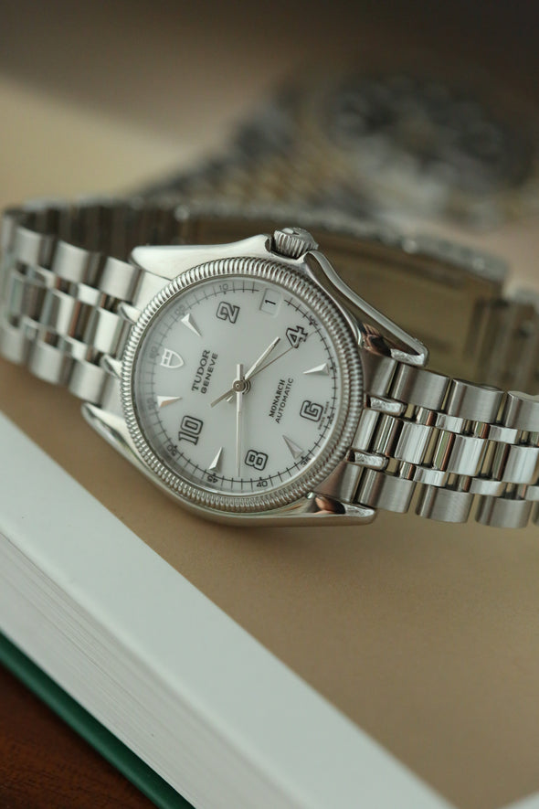 Tudor Monarch White Dial Watch