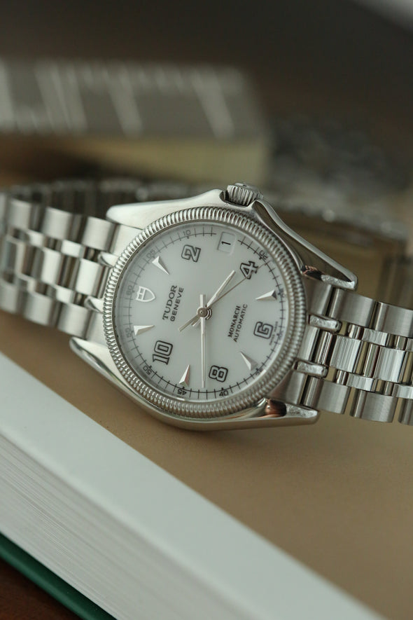 Tudor Monarch White Dial Watch
