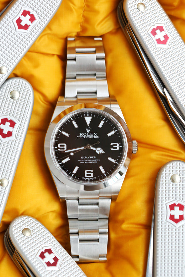 Rolex Explorer Reference 214270 2019 Full-Set