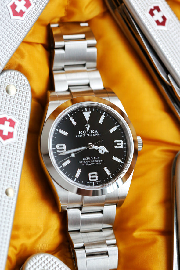 Rolex Explorer Reference 214270 2019 Full-Set