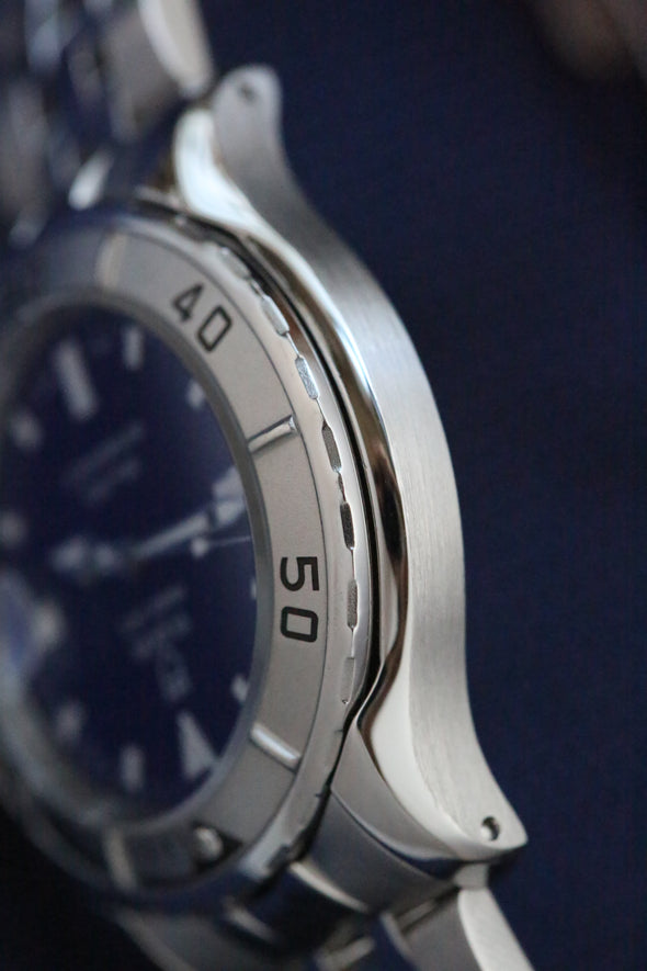 Tudor Hydronaut 89190P blue dial watch