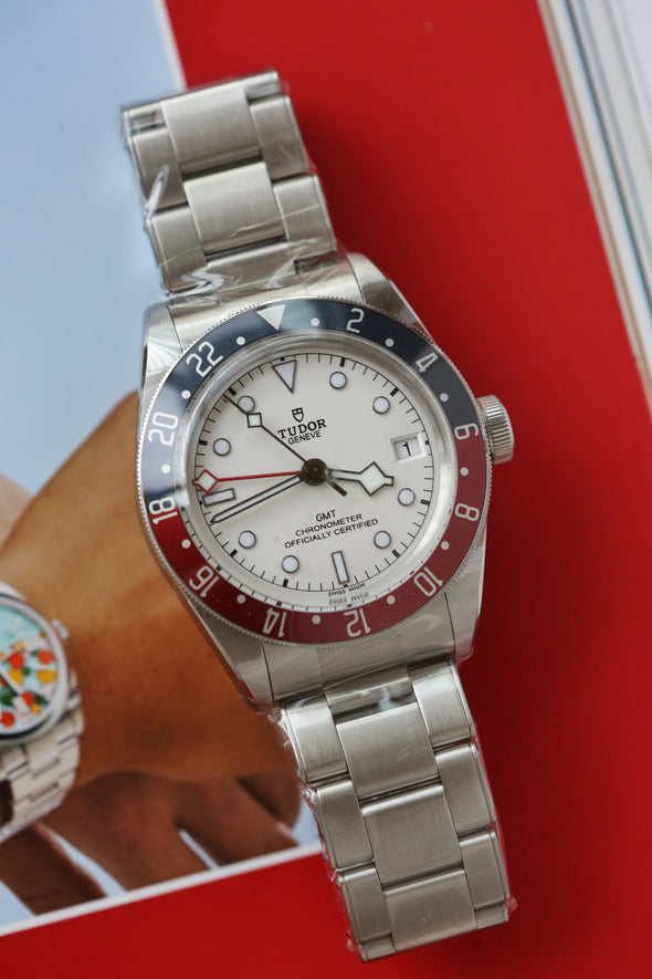 Tudor Black Bay GMT White Dial NOS M79830RB-0010