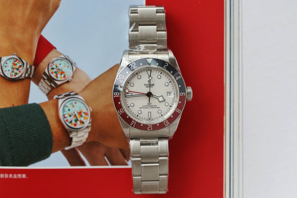 Tudor Black Bay GMT White Dial NOS M79830RB-0010
