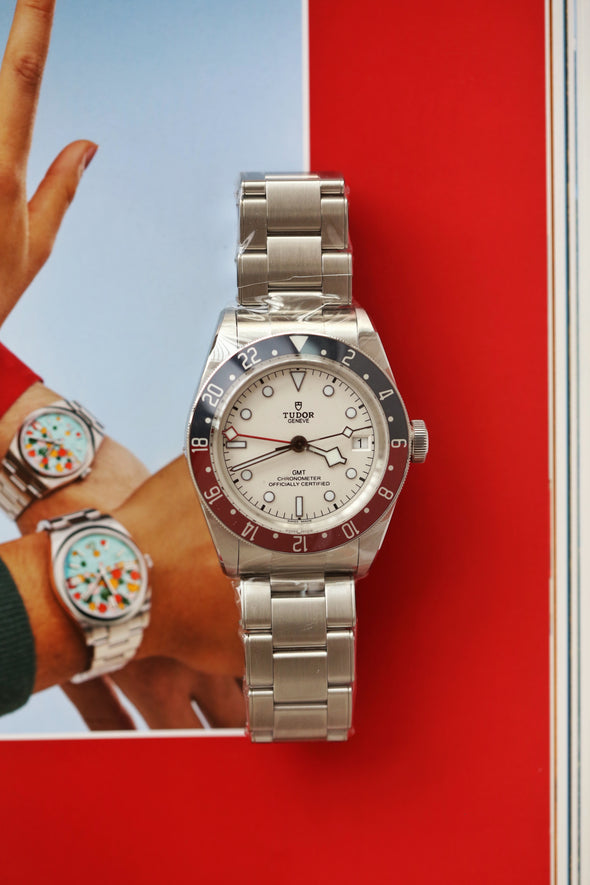 Tudor Black Bay GMT White Dial NOS M79830RB-0010
