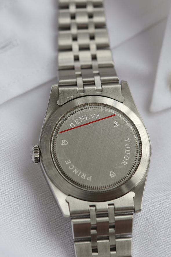 Tudor Prince Date-Day 76214 Linen dial watch Full-Set