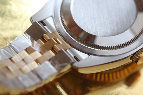 Rolex Datejust 36 Champagne and Diamond dial Ref: 116233