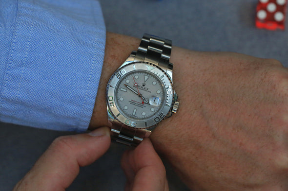 Rolex Yacht-Master 40mm 16622 full serviced by RSC with warranty remaining.