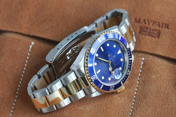 Rolex Submariner Date 16613 Watch Bluesy