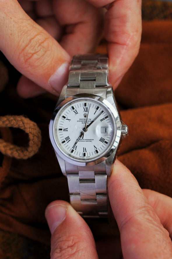 Rolex Oyster Perpetual Date 15200 2006 NOS Full-Set