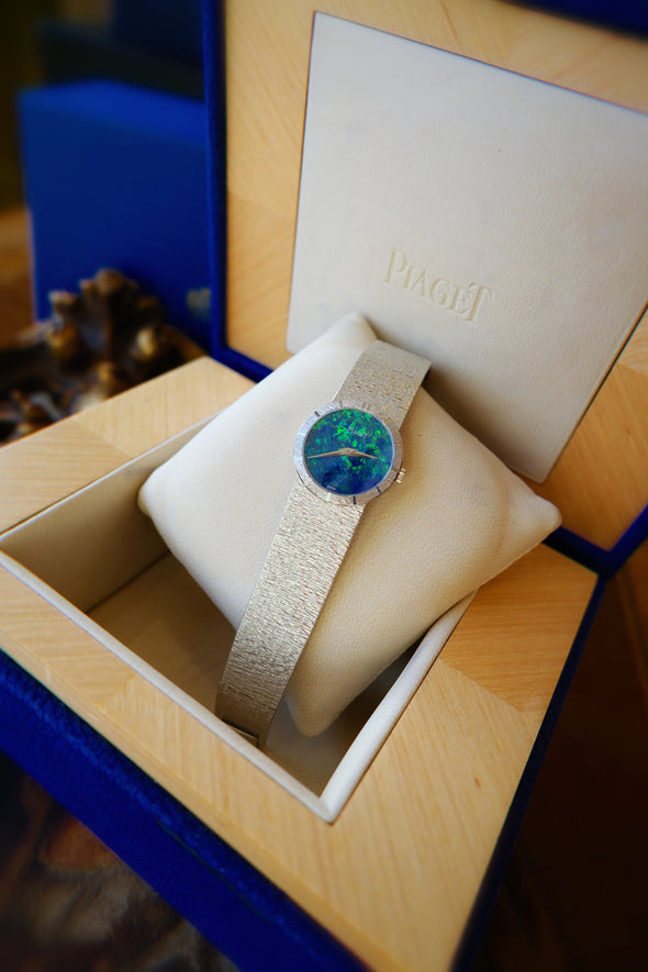 Piaget Opal Dial White Gold Watch