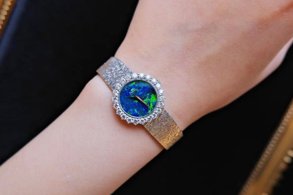 Piaget Opal and Diamonds Dial Watch Full-set