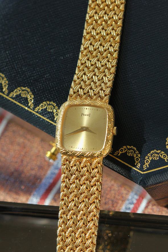 Piaget Rare 18 Karat Gold Vintage Lady's Watch