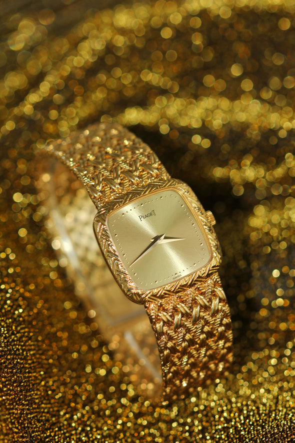 Piaget Rare 18 Karat Gold Vintage Lady's Watch