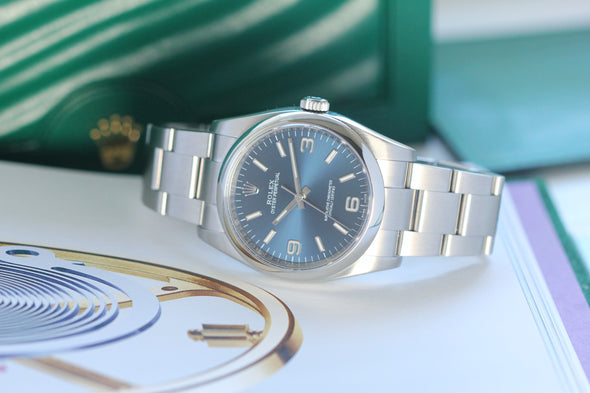 Rolex 116000 blue dial full-set