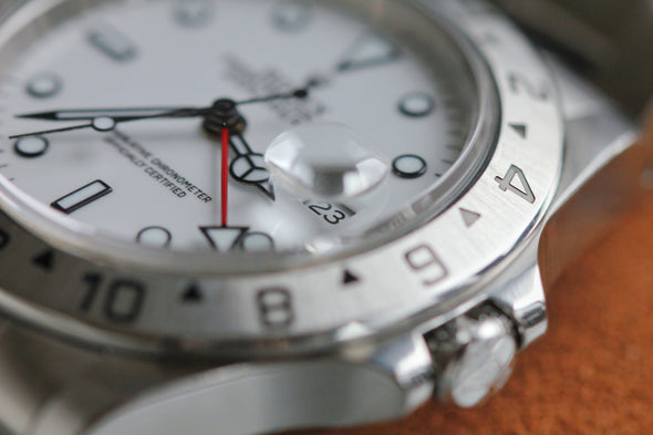Rolex Explorer II 16570 White (Swiss) Dial Watch