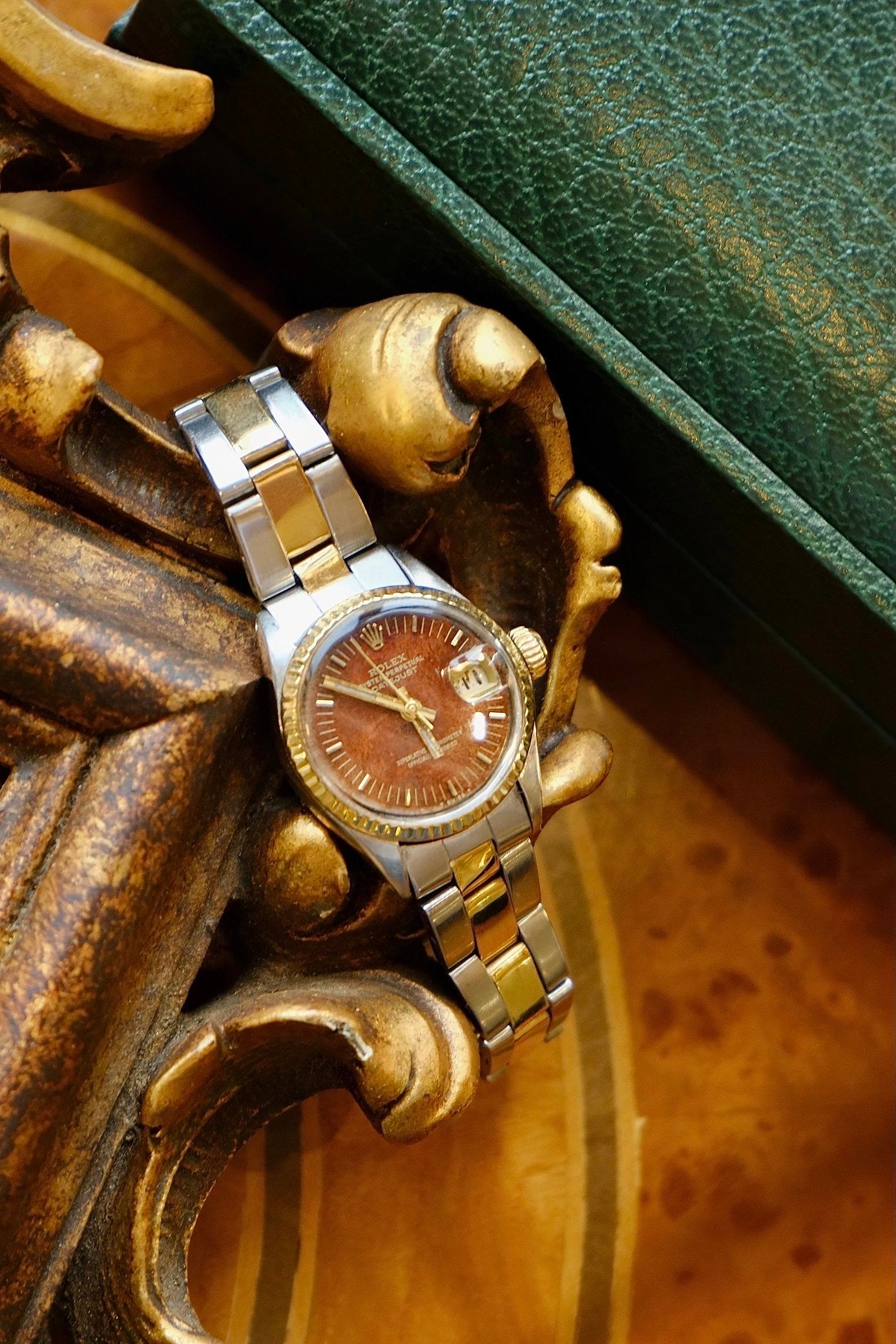 Rolex bronze top dial
