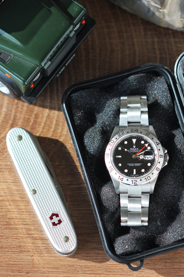 Rolex Explorer II 16570 Black Dial Watch