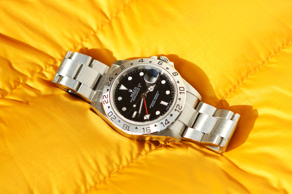 Rolex Explorer II 16570 Black Dial Watch